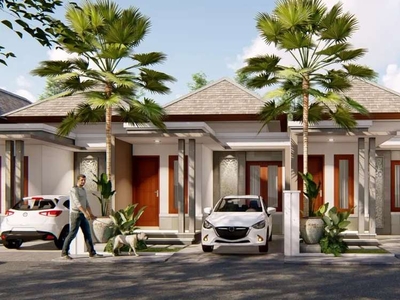 Rumah cantik minimalis dekat pusat kota Denpasar Bali