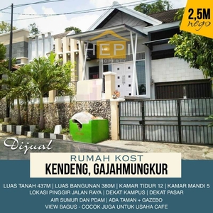 Rumah kost di Jl Kendeng, Sampangan Semarang.