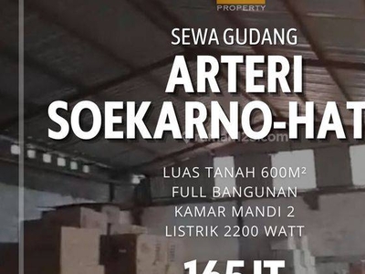 Disewakan Gudang di Arteri Soekarno Hatta Semarang