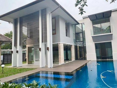 Beautiful Modern Brand New Modern House Semi Furnished With Private Pool In Scbd Area Kebayoran Baru