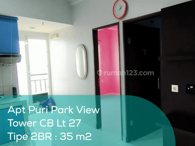 Apartement Puri Park View Tower CB Lt 27, 2BR, Full Furnished