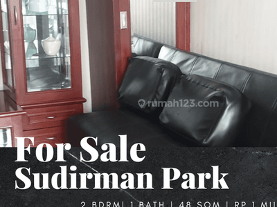 Dijual Apartemen Sudirman Park 2 Bedroom Furnished Lantai Rendah