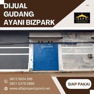 Dijual Gudang Luas 12x18 meter Bebas Banjir di JL A Yani Bizpark - Pontianak Kalimantan Barat