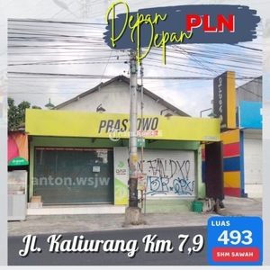 Dijual Tanah Jogja Depan PLN Jl Kaliurang Km 79 Luas 493 m Lebar 85 m SHM - Sleman