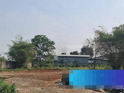 Dijual Tanah Kawasan Industri Sentul, Lahan Sudah Dipagar Cocok Untuk Gudang Atau Pabrik, Bogor 022