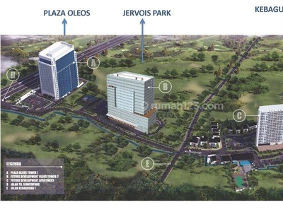 Jual Gedung Plaza Oleos + Tanah 4,1 Hektar 1,47 Triliun Tb Simatupang