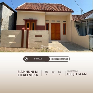 Jual Rumah Baru Nyaman Tipe 45/60 Dekat Ke Tempat Wisata Badung Cicalengka – Bandung Jawa Barat