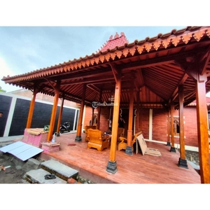 Penawaran Menarik Dijual Rumah Joglo Mewah Harga Murah Luas 135/33 Di Sendangadi - Sleman