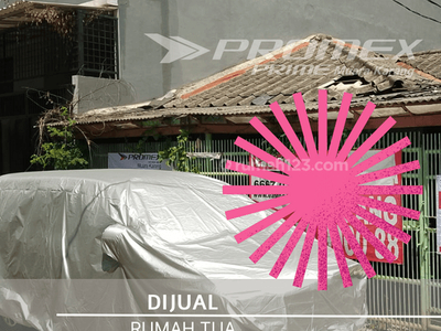 Rumah Tua Hitung Tanah Hadap Timur SHM di Pluit Karang Molek Jakarta Utara