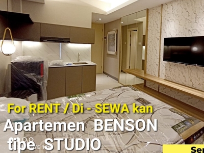 Disewa Disewakan Apartemen Benson Tipe Studio FULL FURNISHED Mode