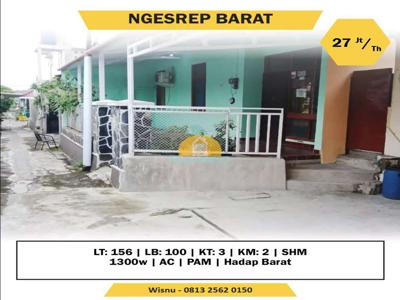 DISEWAKAN RUMAH DI NGESREP BARAT SEMARANG