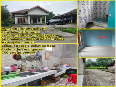 Jual rumah lokasi tasekmadu karanganyar lt 630m harga 700jt nego