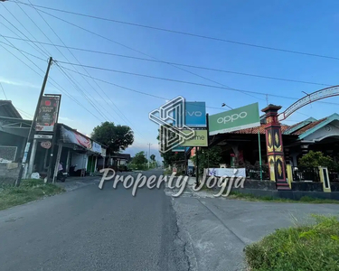 Dekat Exit Tol Manisrenggo, Tanah Murah Klaten 100 meter Jalan Raya