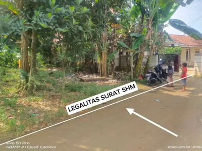 Di Jual Murah Tanah : 180 mtr Surat SHM akses mobil / Ciseeng Bogor