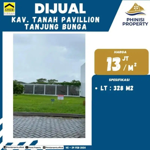DIJUAL Kavling Siap Bangun dekat Mall TSM di Pavillion Tanjung Bunga