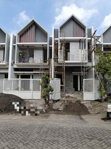 Dijual Rumah Baru Gress Model Scandinavian Tenggilis Surabaya Uni