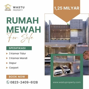 Dijual Rumah Strategis 2 Lantai Di Magelang Dekat Jalan Raya Magelang