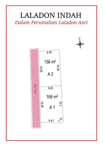 Kavling 2,4juta/meter di Laladon Ciomas Bogor