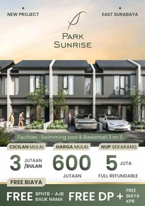 Park Sunrise Cuma 600jt-an Ktp Asli Surabaya No Blusukan
