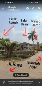 Ruko Rumah Toko Tempat Usaha Cikeusik Kuningan