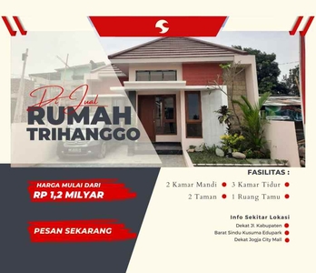 Rumah Cantik Di Trihanggo Dalam Ringroad Dekat Jogja Kota