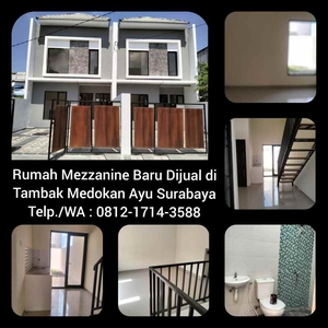 Rumah Dijual Tambak Medokan Ayu Surabaya Mezzanine Baru 15 Lantai