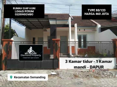 Rumah Siap Huni Tuban Kota Lokasi Gedongombo