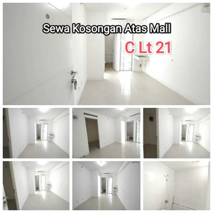 Sewa 2BR Unfurnished Atas Mall Apartemen Bassura City