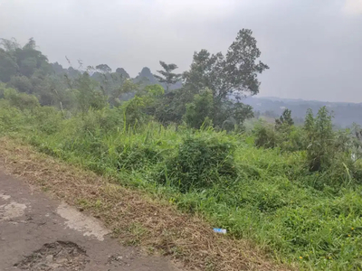 Tanah best view di cijeruk bogor cocok untuk di bangun villa