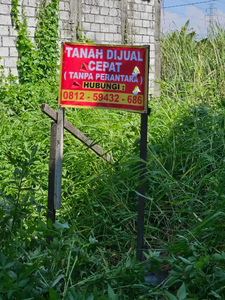 Tanah Jual Cepat lokasi Pakal Surabaya