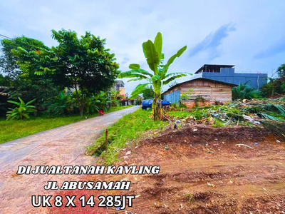 Tanah Kapling Lokasi Sukabangun II Jl. Abusama dekat SPBU