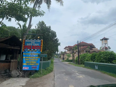 Tanah Murah jogja dekat UGM di timur Pasar gentan Kaliurang km 9