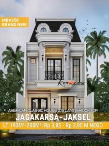 Rumah American Classic Mewah Dikawasan Jagakarsa Jaksel