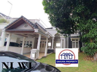 Sewa Cepat Rumah 2 Lantai Besar Kota Wisata Rapih Lt 240 Lb 153