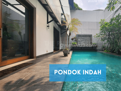 Sewa Rumah Mewah Private Pool Pondok Indah