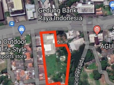 Tanah di Jalan Haji Tutty Alawiyah, Jakarta Selatan SHM 5.500 m²