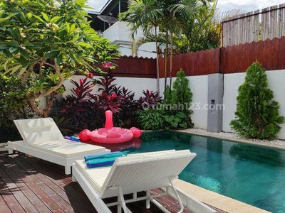 Villa Furnished Sewa Tahunan Bagus SHM - Sertifikat Hak Milik di Canggu