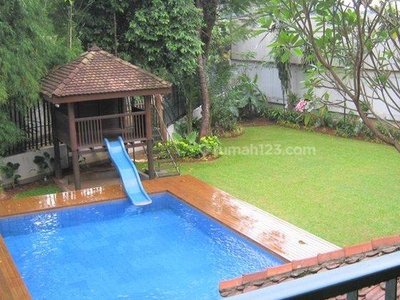 Spacious House with Lush Terracing Back Yard in Cipete, Jakarta Selatan