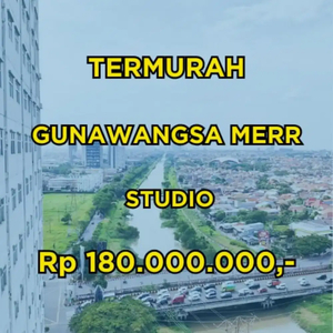 180 Juta‼️Termurah Apartemen Gunawangsa MERR