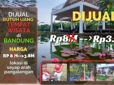Bandung Ludologi Garden 4000m2 Bangunan 800m2 Banting Harga