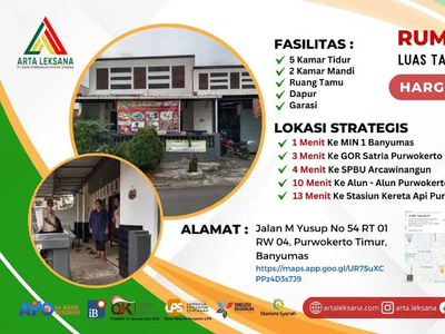 DI JUAL CEPAT RUMAH BERLOKASI STRATEGIS Untuk INVESTASI KOS-KOSAN