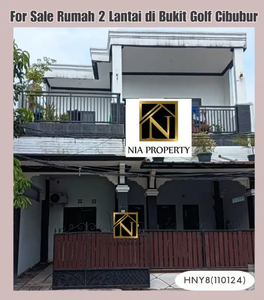 Dijual Cepat Rumah 2 Lantai Di Bukit Golf River Side