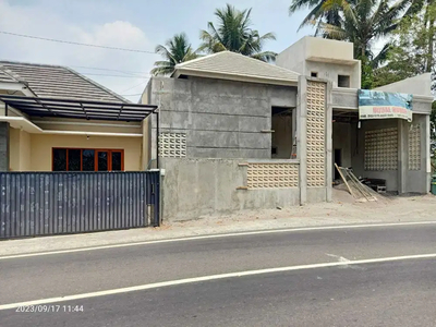 Dijual Rumah Baru Pinggir Jalan Besar View Cantik Dekat PPPG Kesenian