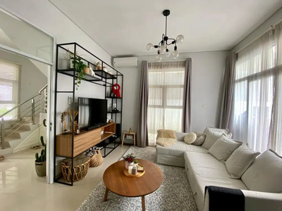 Dijual Rumah Cantik Scandinavian Full Furnish di Kolonel Masturi