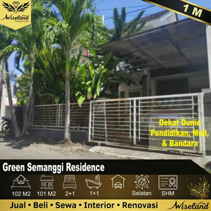 Dijual Rumah Green Semanggi Residence Surabaya