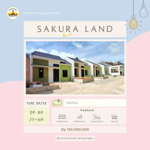 Dijual Rumah Subsidi Di Kemiling Bandar Lampung