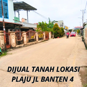 Dijual Tanah Siap Bangun Lokasi Jalan Banten 4 Plaju Buat Kos-kosan