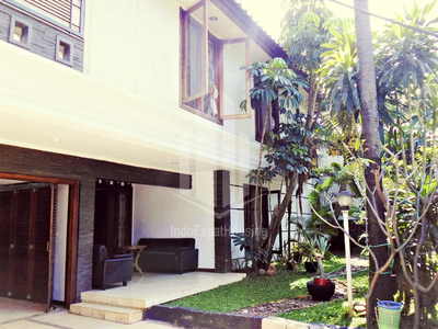 Disewakan Rumah Tropical Style dengan Kolam Renang Di Kebayoran Baru