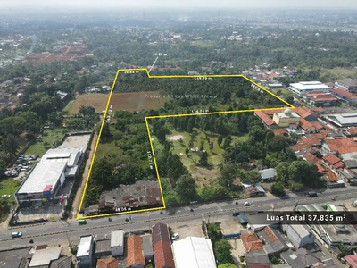 Good Invesment Tanah 3.7 Ha di Parung Bogor