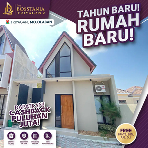 Investasi Rumah Mewah Skandinavian 5 menit ke UNS